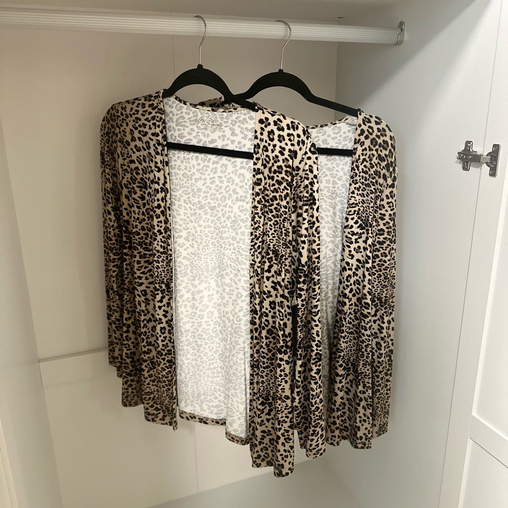 Bamboo Open Cardigan Animal